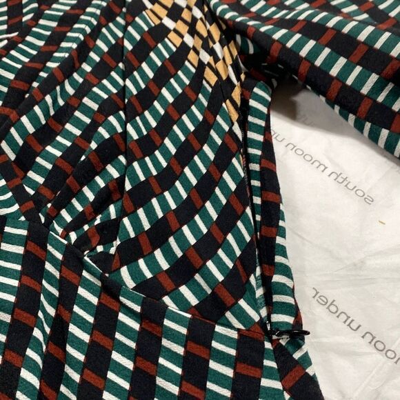 Anthropologie MAEVE Gianna Tunic Dress Long Sleeve printed Multi‎ size 0 - Picture 11 of 16